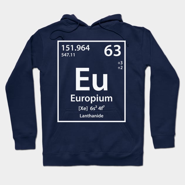 Europium Element Hoodie by cerebrands